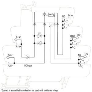 Releer og analoge skiller, Solid State, TOS 24VDC 24VDC 5A - Bilde 3