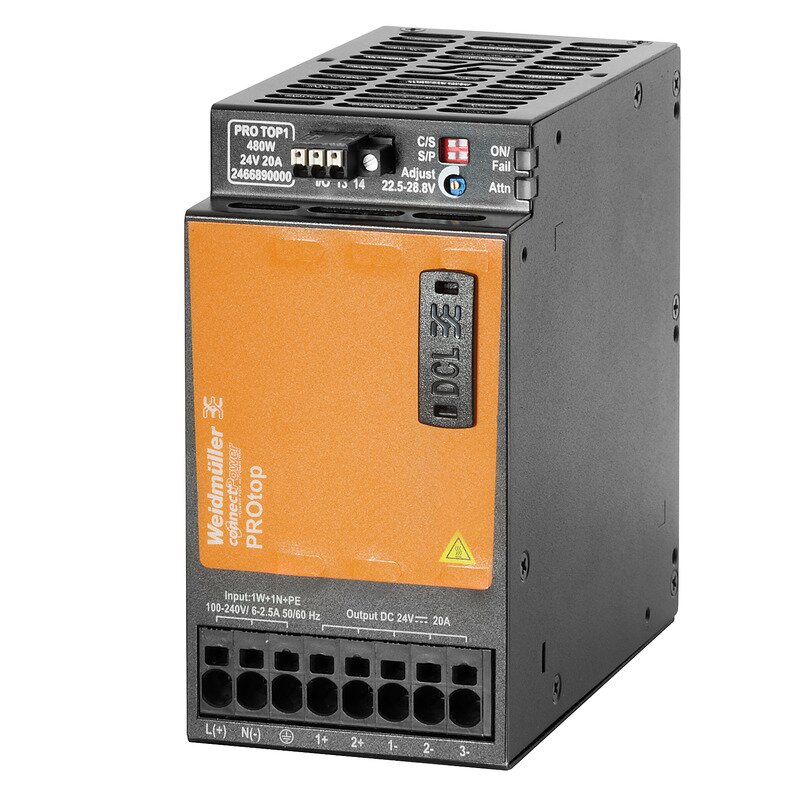 Strømforsyning AC/DC, PRO TOP1 480W 24V 20A - Bilde 1