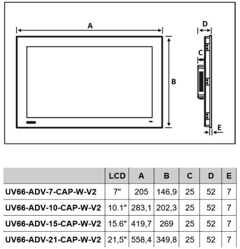 HMI, UV66-ADV-15-CAP-W-V2 - Bilde 3