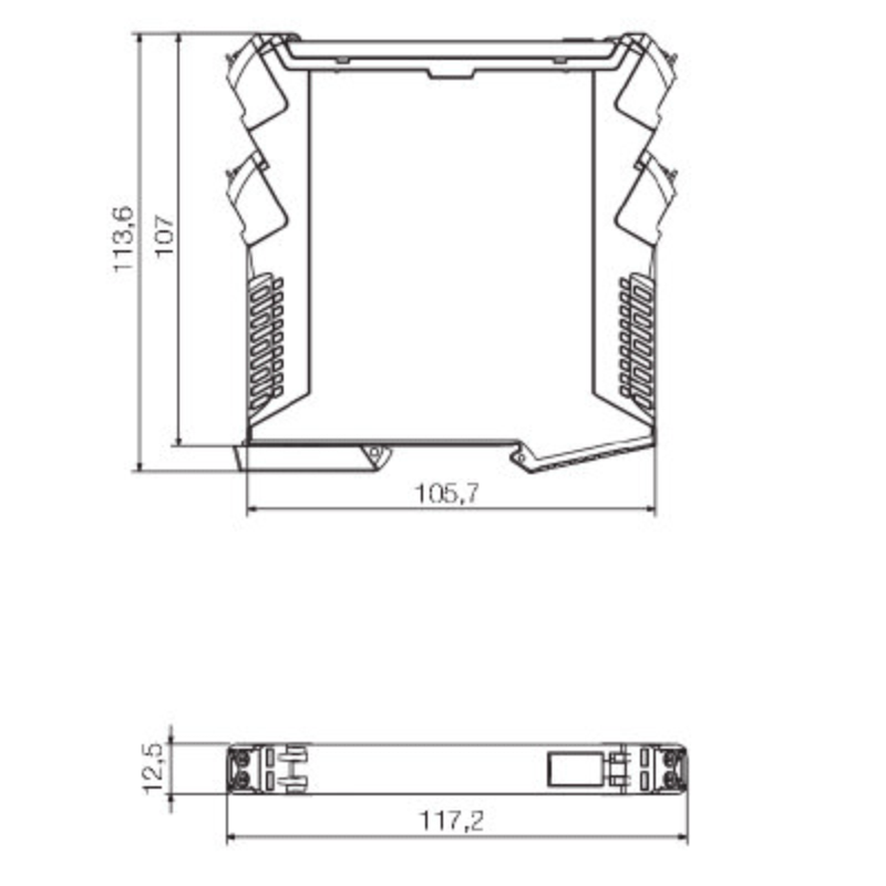 Releer og analoge skiller, Signalomformere, ACT20P-PRO DCDC II-S - Bilde 3