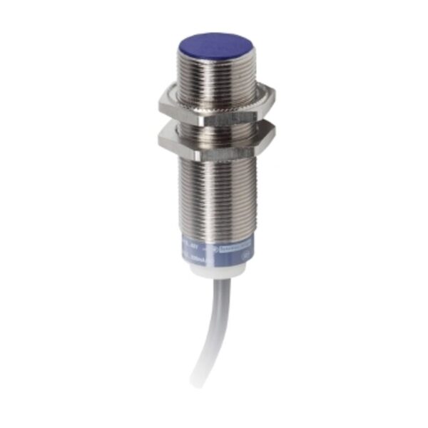 Induktiv tilstedeværelsesensor XS, induktiv sensor XS5 M18, L56mm, messing, Sn5mm, 12..48VDC, kabel 2m