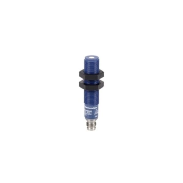Ultralydsensor sylindrisk M12, Sn 0.1 m, NO, M8 connector