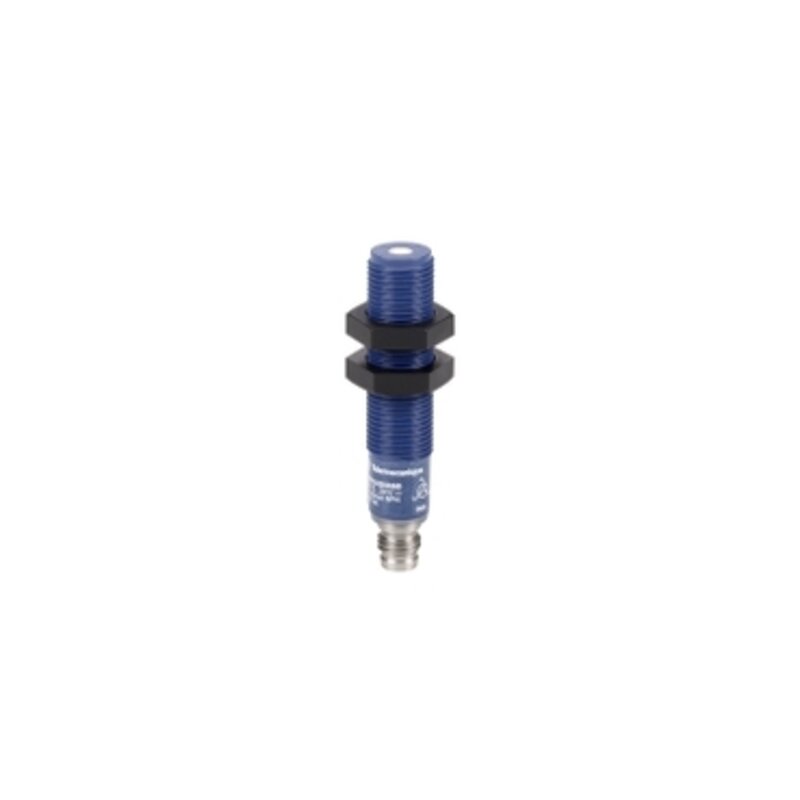 Ultralydsensor sylindrisk M12, Sn 0.1 m, NO, M8 connector - Bilde 1