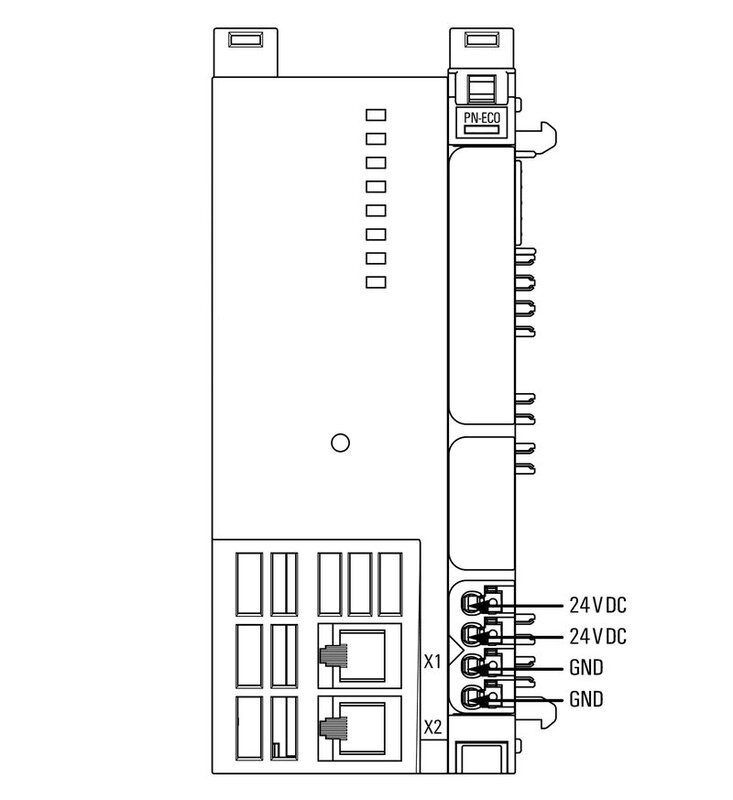 IO-Modul, UR20-FBC-PN-ECO - Bilde 2