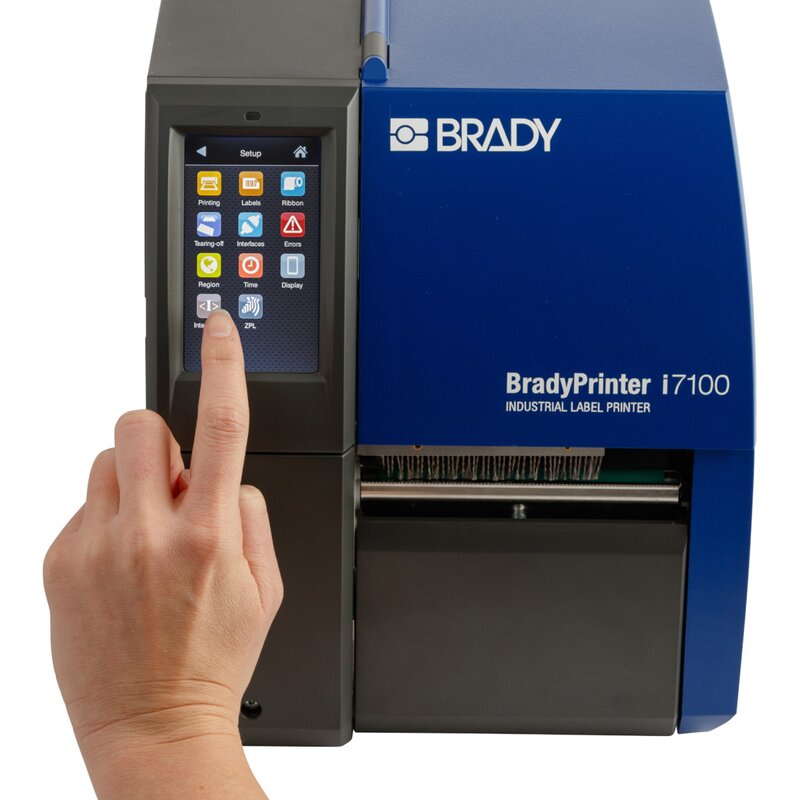 Merkemaskin Stasjonær, BradyPrinter i7100 300 dpi - EU with Brady Workstation PWID - Bilde 3