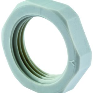 Kontramutter, M20X1,5 GRÅ 1262200050 - Bilde 1