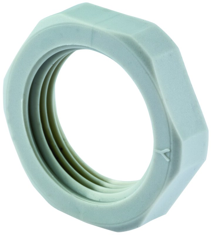 Kontramutter, M20X1,5 GRÅ 1262200050 - Bilde 1