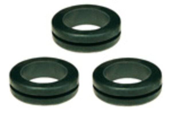 Nippel, DK-PVC 14/22/27-3 SVART POSE A 100 STK