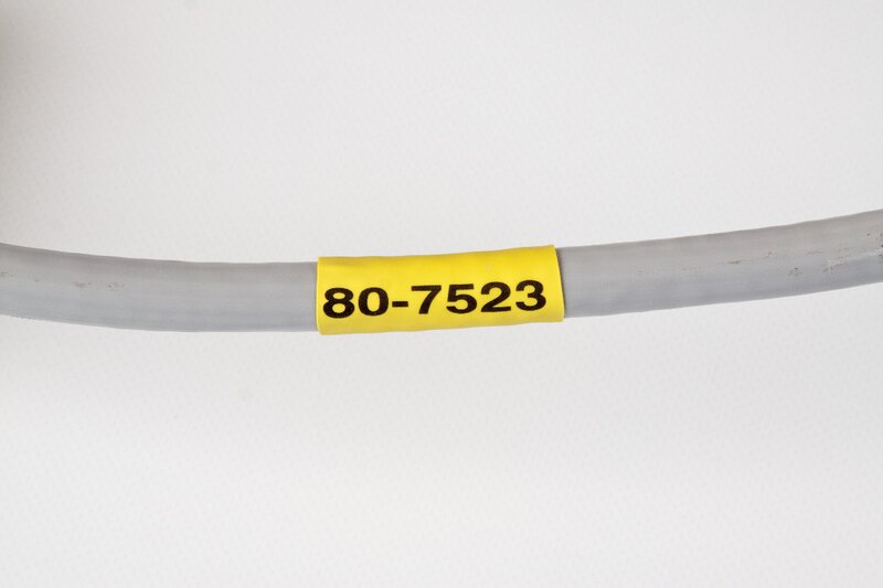 Ledningsmerker til maskin, KRYMP F/BMP41/51 11,5MMX2,15M GUL - Bilde 1