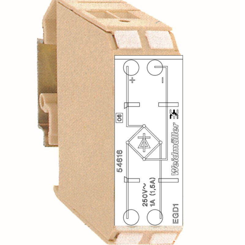 EGD 2 220VAC/1A,LIKERETTER - Bilde 1