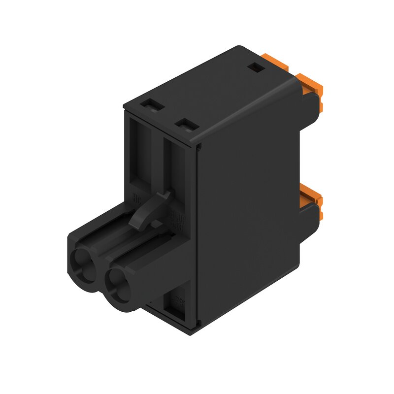 Pluggbare, KONTAKTER BLDF 5.08/02/180 SN BK BX - Bilde 1
