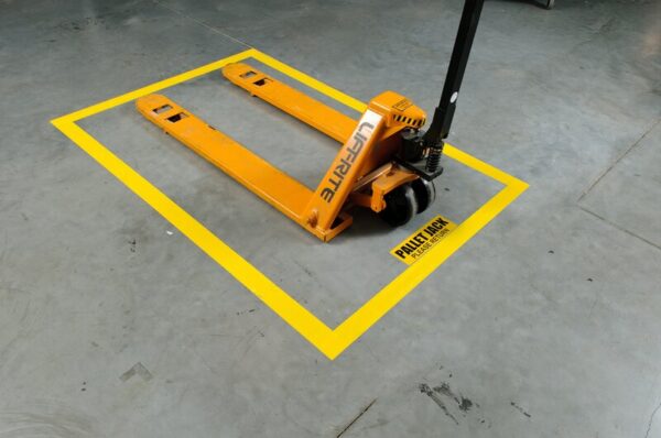Gulvmerking, TOUGHSTRIPE GULVTAPE GUL 76,2mmX30M