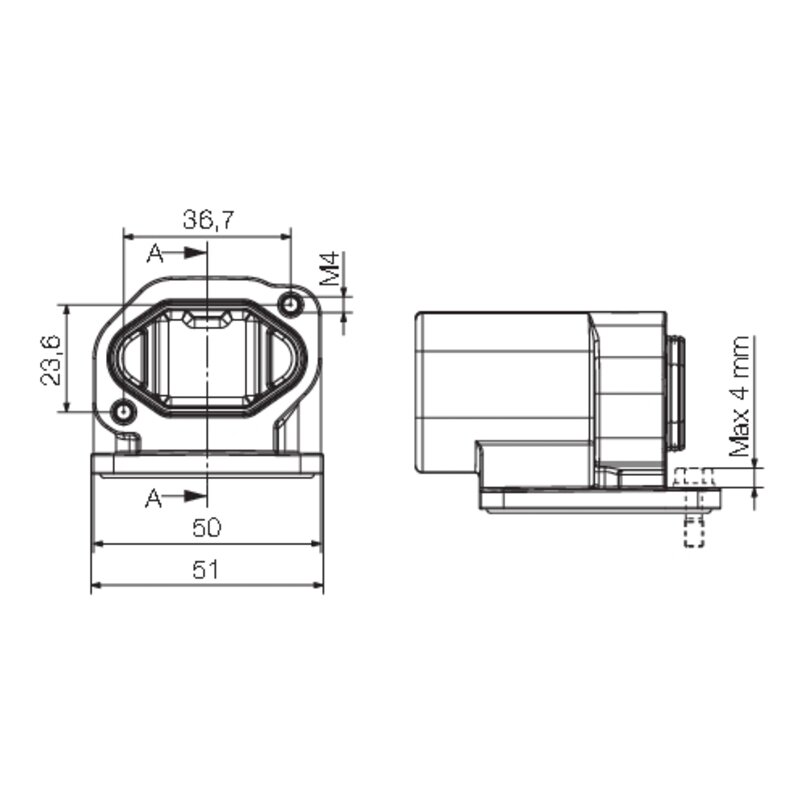 Kontakter, HDC IP68 04A AWS - Bilde 2