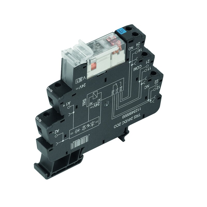 Releer og analoge skiller, Mekanisk, TRS 24VDC 2CO - Bilde 1