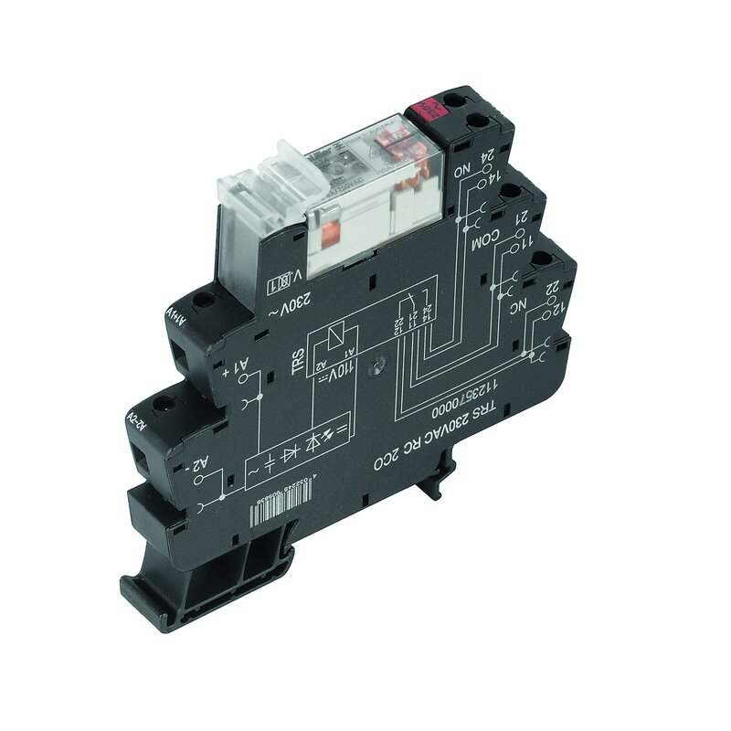 Releer og analoge skiller, Mekanisk, TRS 230VAC RC 2CO - Bilde 1