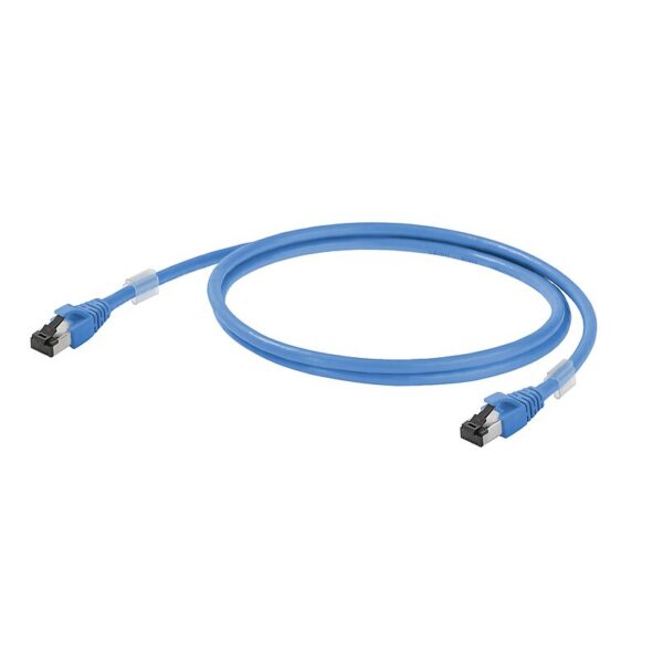 Nettverk OT, Kabel, PATCH KABEL, CAT.6A, BLÅ, 2M