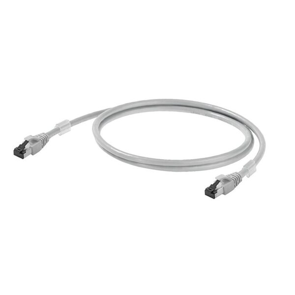 Nettverk OT, Kabel, PATCH KABEL, CAT.6A, GRÅ, 4M