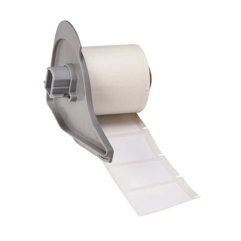 Etiketter til maskin, POLYEST. F/BMP-71 38,1X25,4 HVIT R/250/M710 - Bilde 1