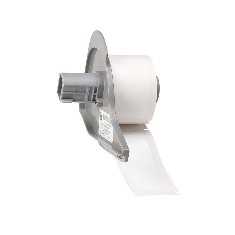 Etiketter til maskin, PERM.POLY.F/BMP71 76,2X25,4 HVIT R/100/M710 - Bilde 1