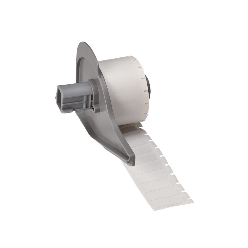 Etiketter til maskin, POLYEST.25,4X6,99 HVIT F/BMP71 R/750/M710 - Bilde 1