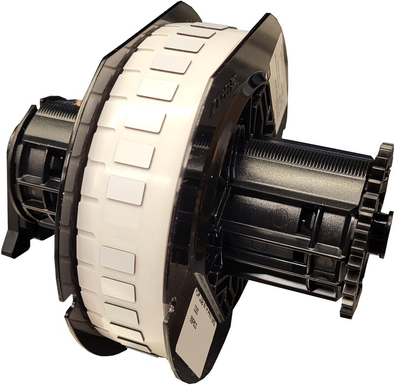 Skilt til  maskin, EPREP Spes. for I3300/I5300 10X6mm HVIT RULL A 1000 - Bilde 1