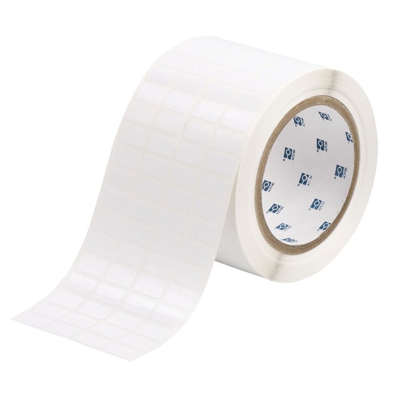 Etiketter til maskin, POL.ETIKETT 17,78X9,53MM R/10000 F/PRESICION - Bilde 1