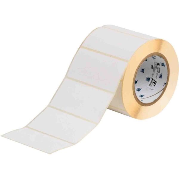 Etiketter til maskin, PAPIR ETIKETT 101,6X50,8 HVIT R/1000
