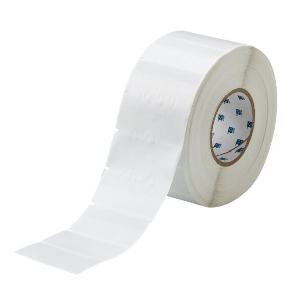 Ledningsmerker til maskin, SELV.LAM.VINYL 17,78X9,53 HVIT R/10000