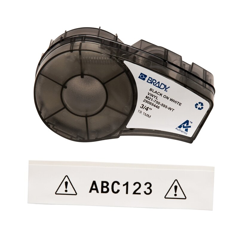 Tape til maskin, M21-750-595-WT Vinyl tape for M211; M210; BMP21-PLUS; BMP21- - Bilde 1