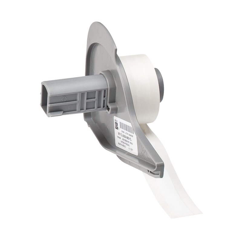 Tape til maskin, POLYESTER F/BMP71 HVIT 12,1MMX15,24M/M710 - Bilde 1