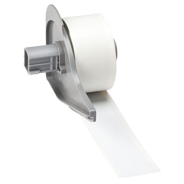 Tape til maskin, VINYL F/BMP71 HVIT 25,4MMX15,24M/M710