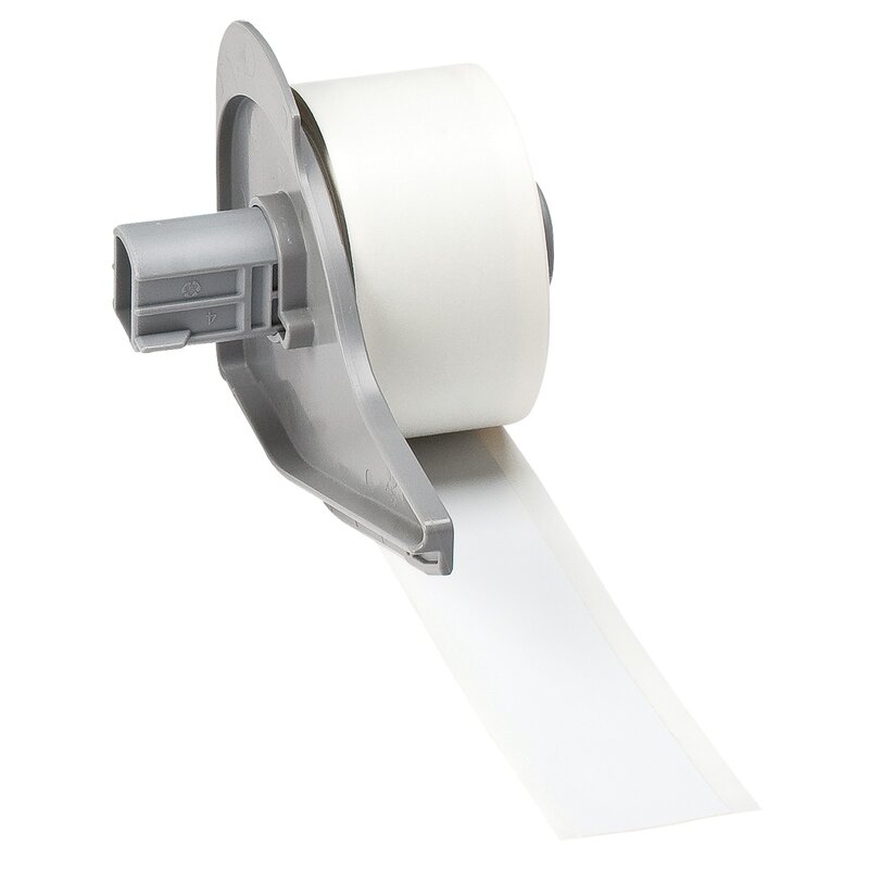 Tape til maskin, VINYL F/BMP71 HVIT 25,4MMX15,24M/M710 - Bilde 1