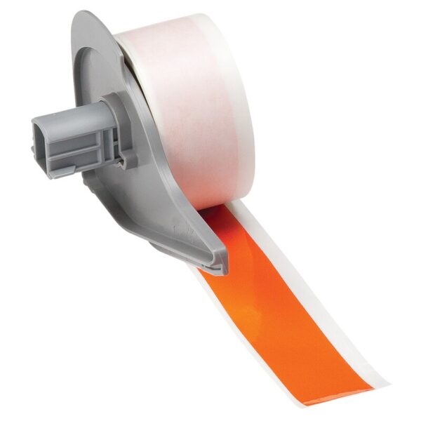 Tape til maskin, VINYL F/BMP71 ORANGE 25,4MMX15,24M/M710