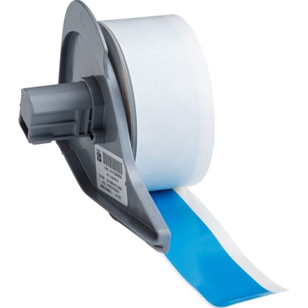Tape til maskin, VINYL F/BMP71 LYS BLÅ 25,4MMX15,24M/M710