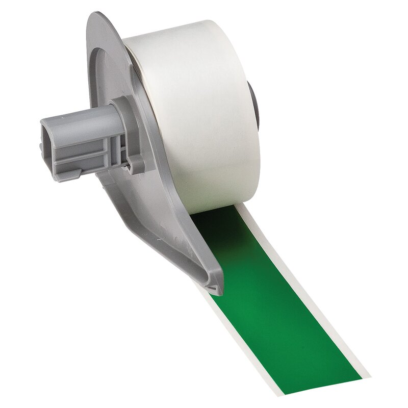 Tape til maskin, VINYL F/BMP71 GRØNN 25,4MMX15,24M/M710 - Bilde 1