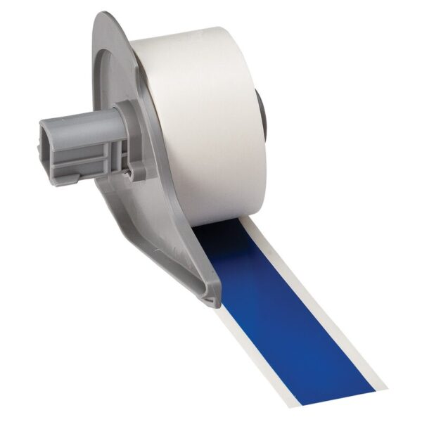 Tape til maskin, VINYL F/BMP71 BLÅ 25,4MMX15,24M/M710