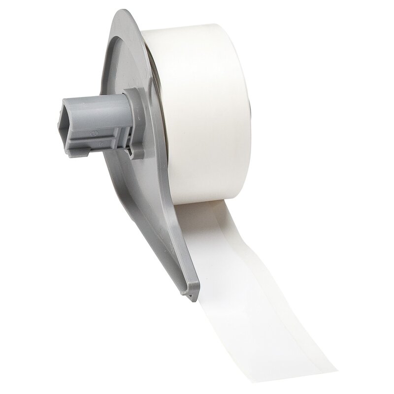 Tape til maskin, POLYESTER F/BMP71 HVIT 25,4MMX15M/M710 - Bilde 1