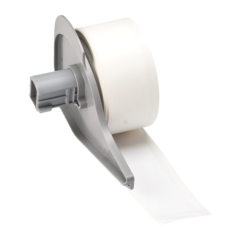 Tape til maskin, PERM.POLY.F/BMP71 HVIT 25,4MMX15,24M/M710 - Bilde 1
