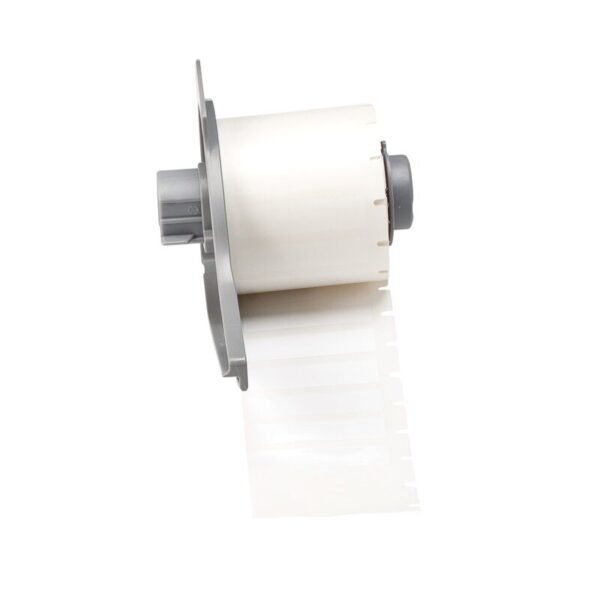 Etiketter til maskin, PERM.POLY F/BMP71 38,1X9,53 HVIT R/500/M710