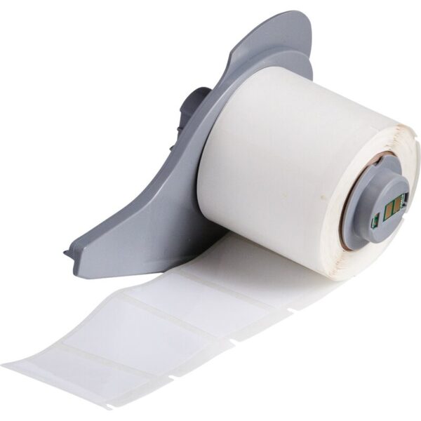 Etiketter til maskin, ULT.AGGR.POLY.F/BMP-71 38,71X25,4 HVIT R250/M710