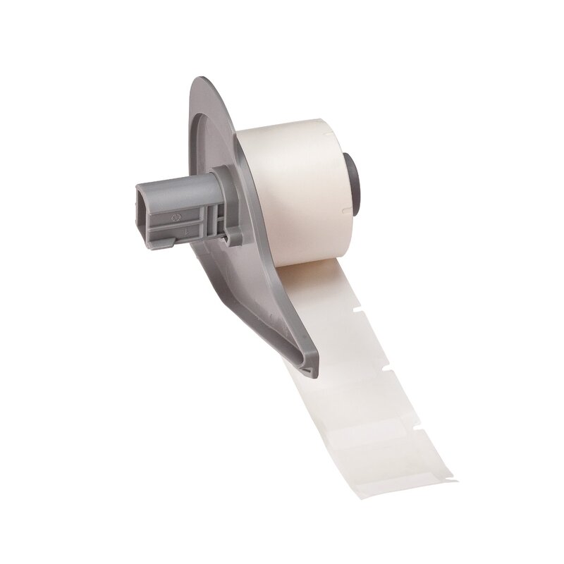 Etiketter til maskin, AGR.POLY F/BMP-71 25,4X25,4 HVIT R/250/M710 - Bilde 1