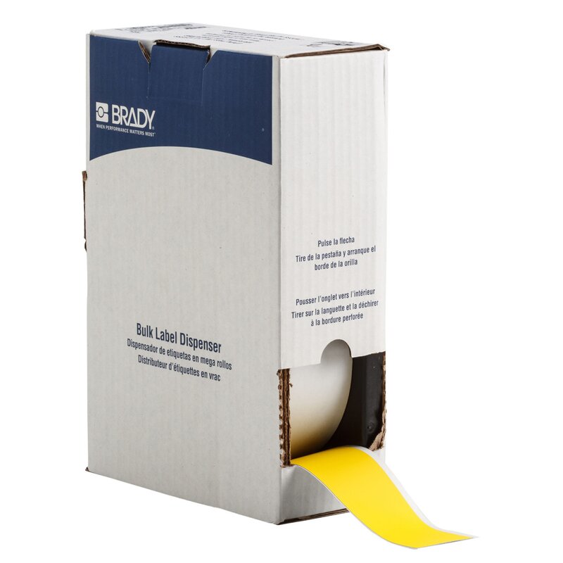 Tape til maskin, TOUGHWASH DETECT F/BMP71 GUL 50,8MMX23M/M710 - Bilde 1
