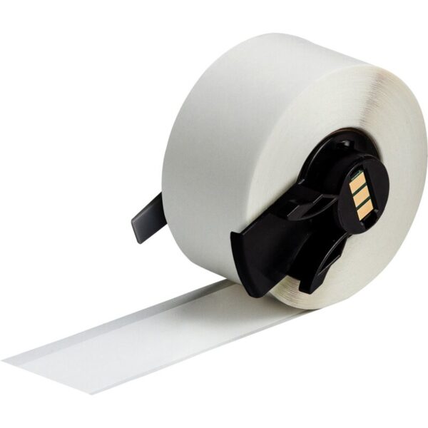 Tape til maskin, VINYL F/BMP61,M611 25,4MMX15,24M HVIT/M710