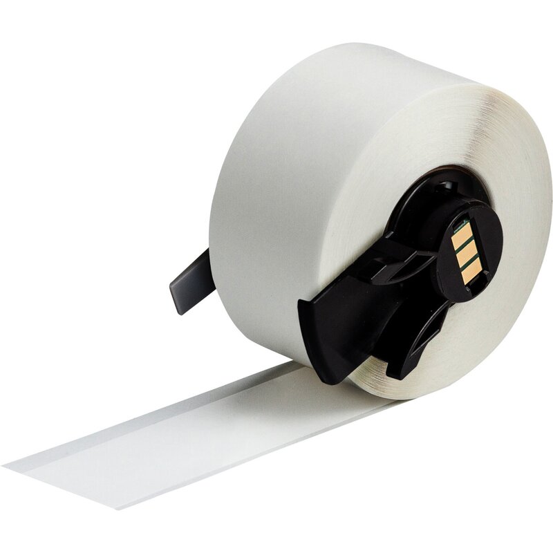 Tape til maskin, VINYL F/BMP61,M611 25,4MMX15,24M HVIT/M710 - Bilde 1