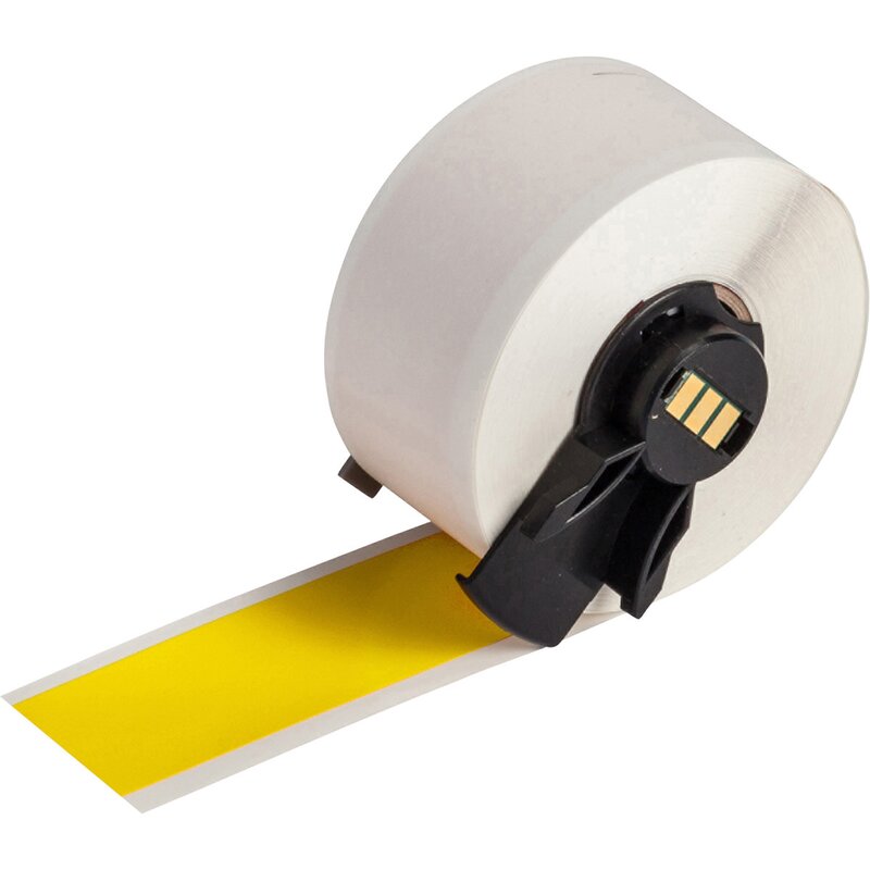 Tape til maskin, VINYL F/BMP61,M611 25,4MMX15,24M GUL/M710 - Bilde 1