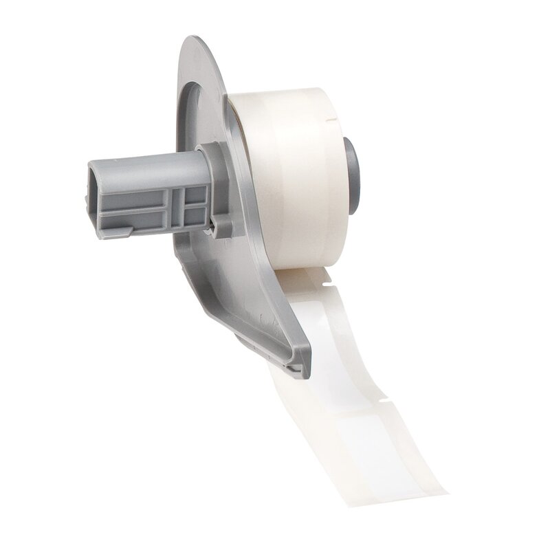 Etiketter til maskin, ULTRA AGR.POLY.12,7X50,8 HVIT R/100/M710 - Bilde 1