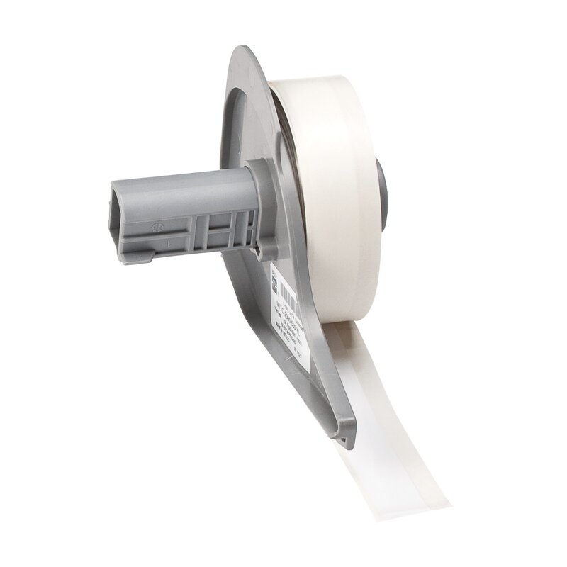 Tape til maskin, POLYESTER F/BMP71 HVIT 12,7MMX15M/M710 - Bilde 1
