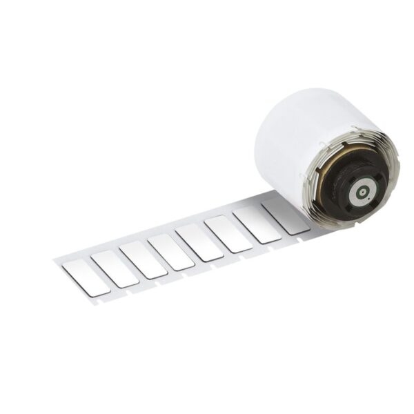 Skilt til  maskin, EPREP F/BMP71 HVIT 8X27MM R/250/M710