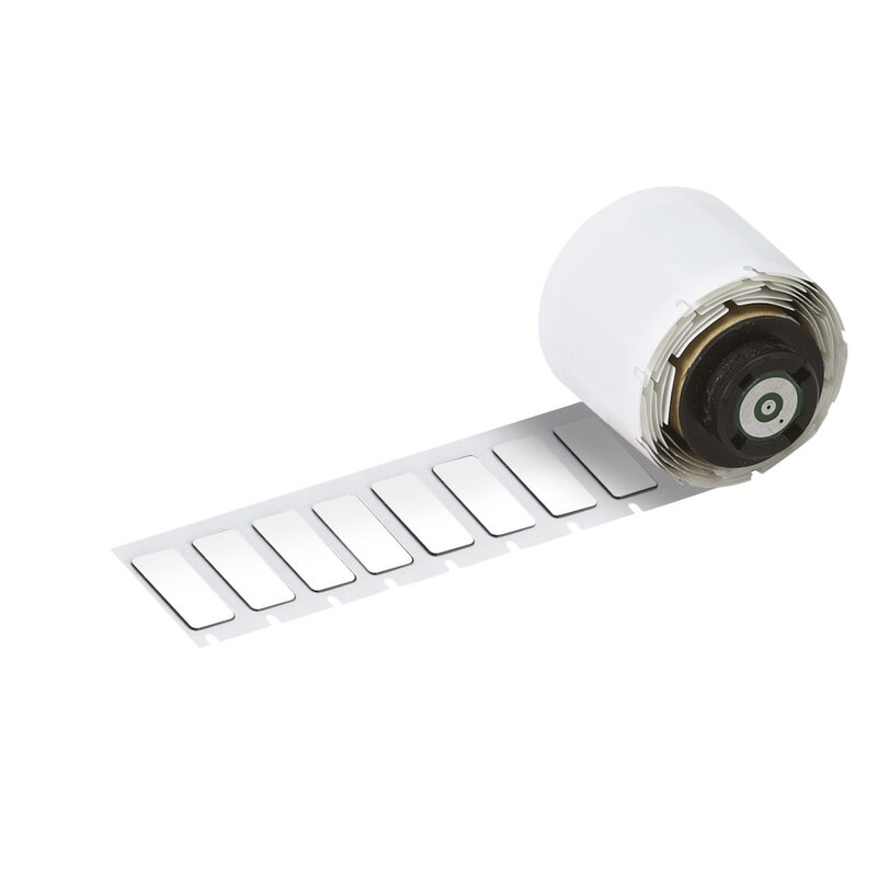 Skilt til  maskin, EPREP F/BMP71 HVIT 8X27MM R/250/M710 - Bilde 1