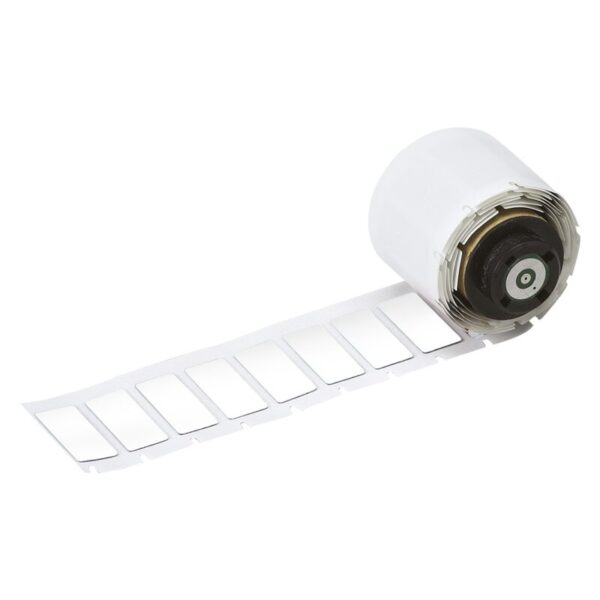 Skilt til  maskin, EPREP F/BMP71 HVIT 12,5X27 R/250/M710